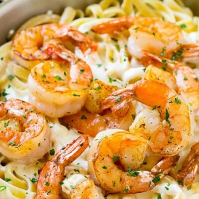 Shrimp Alfredo